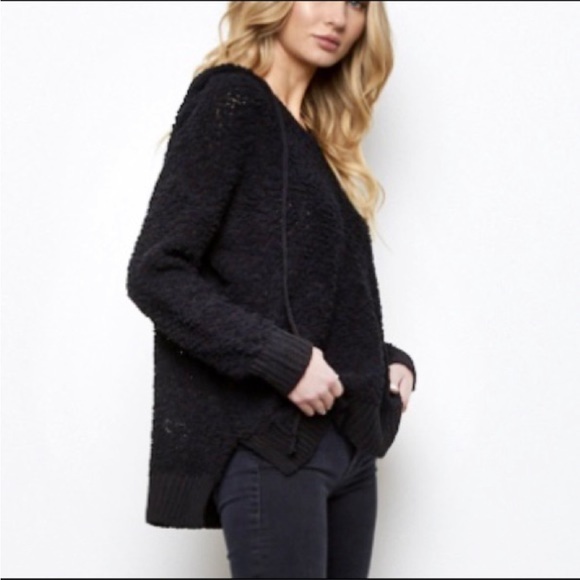 Young Fabulous & Broke Chunky Knit Hoodie M/L - Picture 3 of 11